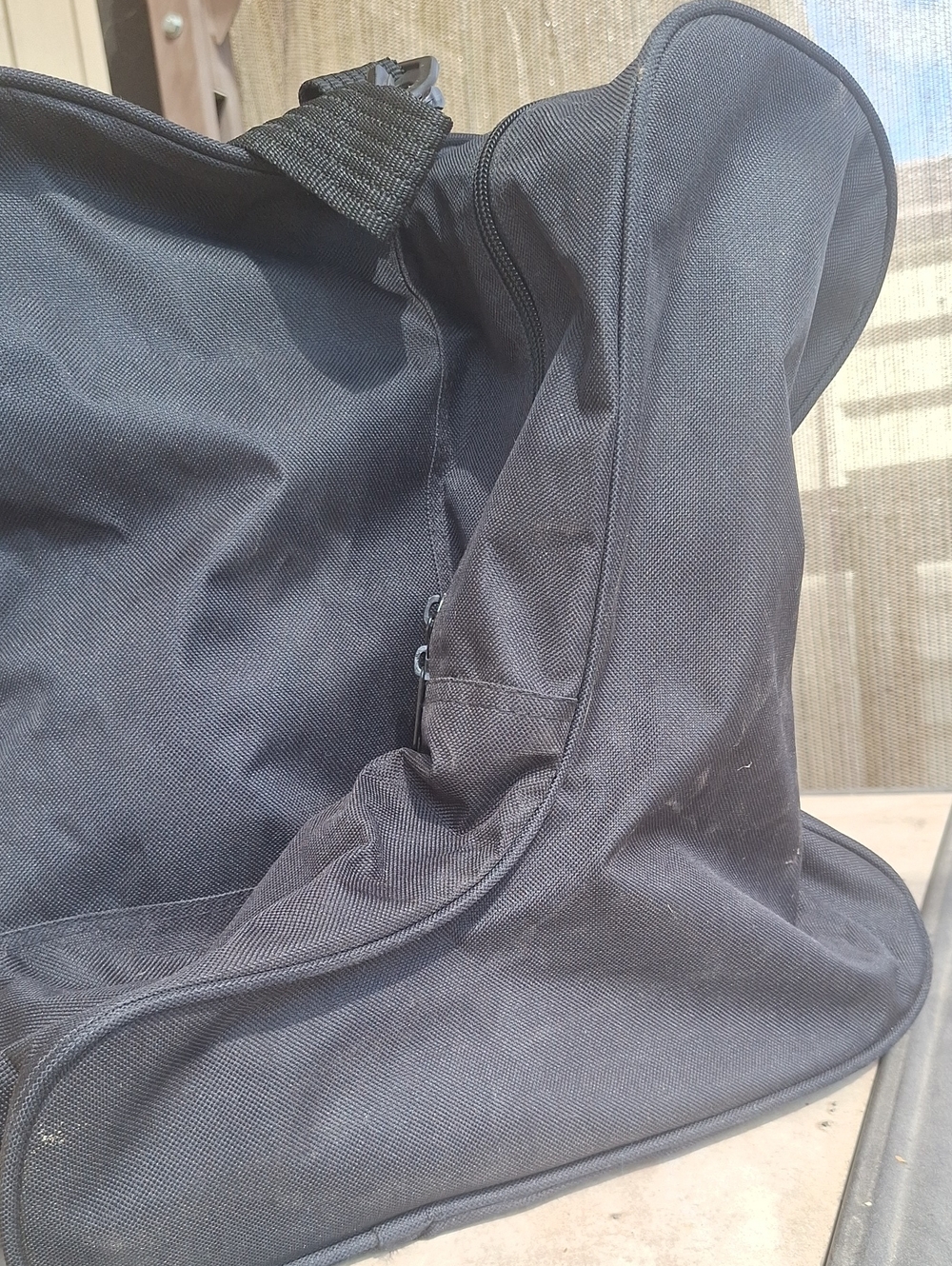 Boot Barn x Ariat Black PBR Duffel Bag - Picture 3 of 6